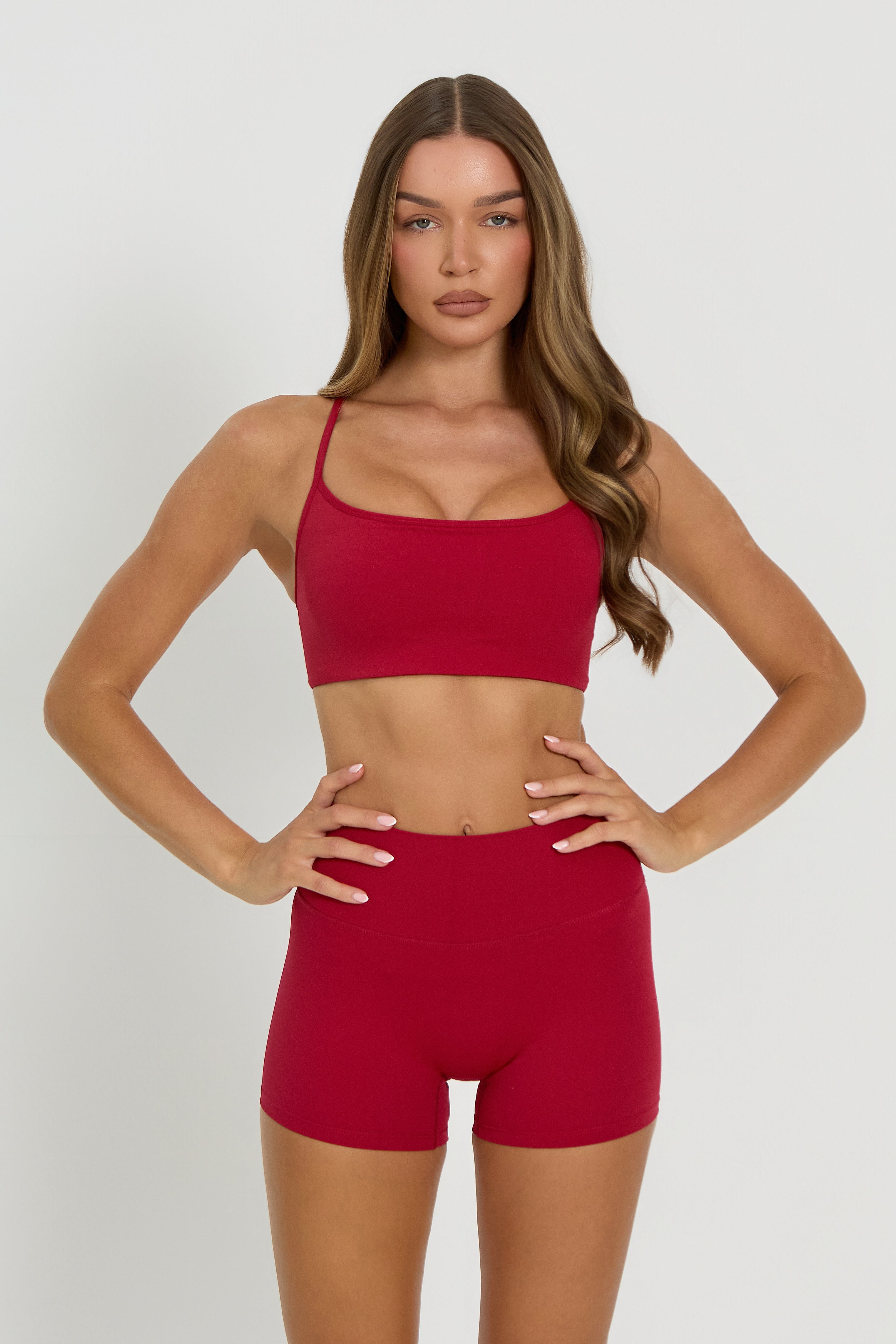 Core Shorts | Cherry Red