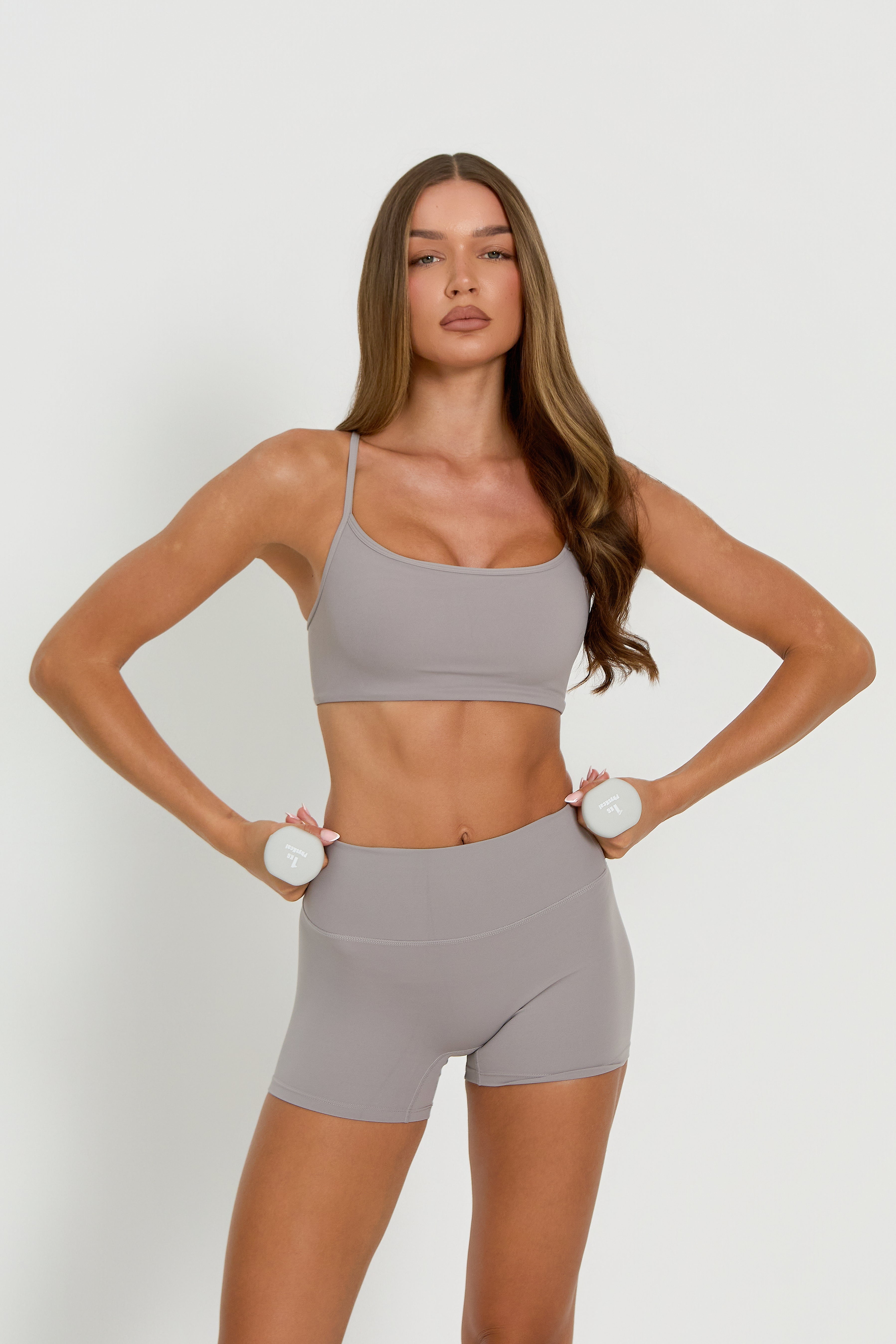 Core Backless Sports Bra | Grey