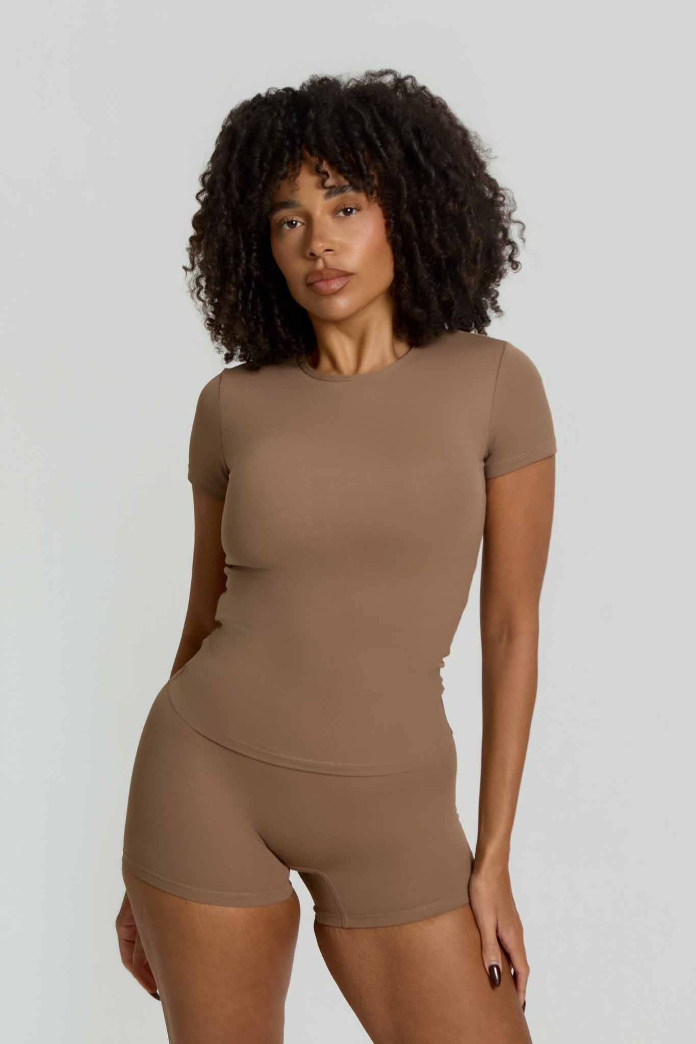 Core Soft Short Sleeve T-Shirt | Mocha