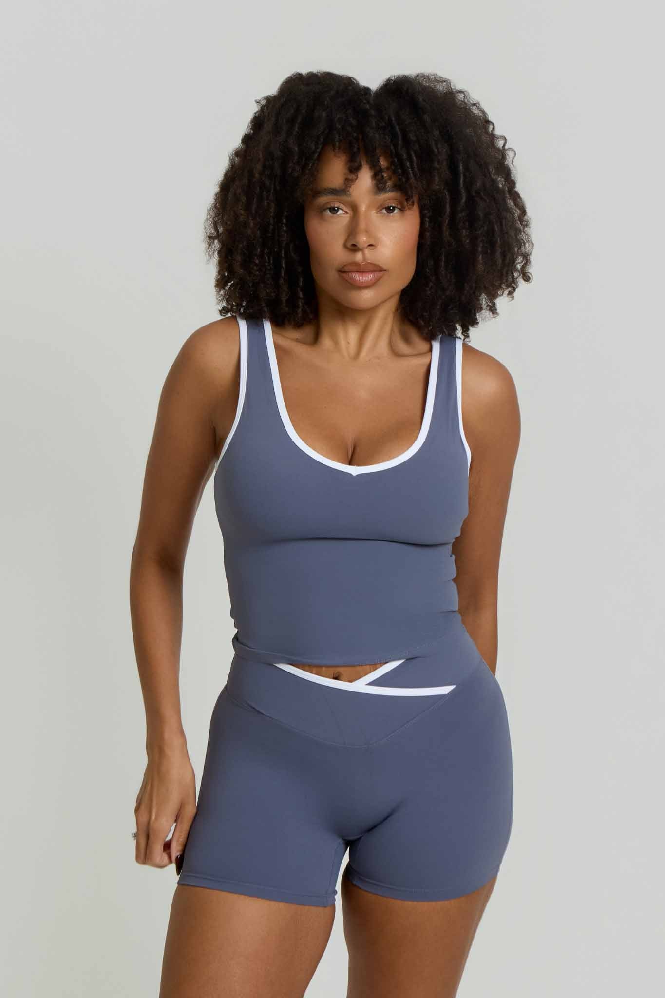 Flow Tank Top | Slate Blue